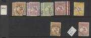 General collection on Hagners; 1st Wmk. to 1/- (26 incl. 2 inverted wmks), 2nd Wmk. to 5/- (14 incl. 2&frac12;d MH), 3rd Wmk. to 10/- (28 incl. 2 inverted wmks & 10/- t/graph punct.), Sm. Mult. to 5/- (10) and CofA to &pound;2 (19). All in various quantities, mixed co - 5