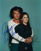 MOVIES & TV: Signed photographs (14) & pieces (9) - Robert Redford & Barbara Streisand; Sophia Loren & George Clooney; Reece Witherspoon (2), Sophia Loren (3), Barbara Streisand (2), Sharon Stone, Shania Twain (5), Cybill Shepherd, Brooke Shields (3), Cla