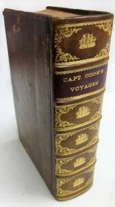 CAPTAIN COOK: "Captain Cook's Voyages Round the World" published by Jaques & Wright [London, 1824]; "Voyages Round the World performed by Capt.James Cook" by Kippis (two volumes bound together) [London, 1826]; "A Narrative of the Voyages Round the World, 