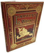 ENGRAVINGS: "Landseer's Works" in four volumes [London, c1860s]; plus "Bremen-New York, Nordd.Lloyd. Erinnerungsblatter, Illustriert von Gust.Schulz [Bremen, c1895] with 20 engravings including 7 lighthouses. Fair/Good condition.