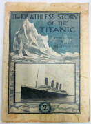 "The Deathless Story of the Titanic" by Gibbs [London, c1912]; fishing range with "Tight Lines" yearbooks 1971-82; Railways magazines, books & ephemera.