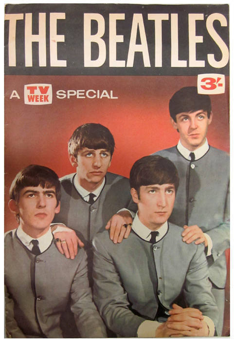 BEATLES group with "The Beatles Book", 1963-64 (No's 1-5 & 7-10), "Fabulous" mag. 1964-65 (5), incl. Beatles, Dylan, Men at Work etc., "The Beatles / a TV Week Special" and 7 other magazines. Plus 6 songbooks, 4 cookbooks and 3 other items.