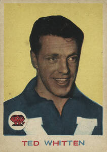 1964 Scanlens "Footballers" No.8 Ted Whitten (Footscray). G/VG condition.