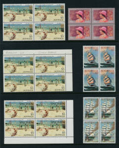 1983-86 collection in Hagner album; mainly blks.4. FV:$300+