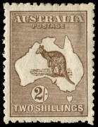2/- Deep Brown & Third Wmk 2/- Brown; both nicely centred Mint. - 2