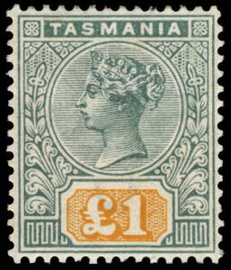 FEDERATION: &frac12;d Lake Marion - &pound;1 Tablet, a complete set of the postage stamps on sale in Tasmania in 1901. STC.&pound;800+.