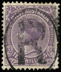 1902-12 (SG.124c & 125-127) V over Crown wmk. group with 2/- Brown-red/yellow, wmk. inverted, perf. 12&frac12; (1 short perf.); 2/6 Deep blue/rose, 5/- Emerald green and 10/- Deep mauve all perf. 12 x 12&frac12;.