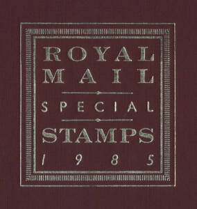 British P.O. Year Books; 1984-90 and 1992-94. All with stamps in place.