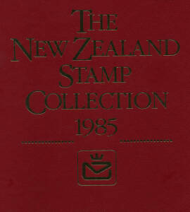 New Zealand Post Year Albums; 1984-92, all with stamps in place, no sleeves.