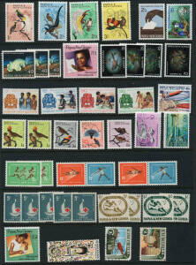 Pre-decimal/decimal collection to 1990's, on Hagners, as singles, sets, strips and blks of 4 or larger, incl. imprints. Some duplication, fine throughout.