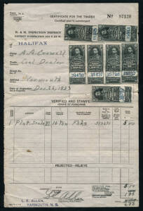 World collection in 15 s/books of various sizes, with Asia, British C'wealth and Europe incl. an album of China and 3 of USA. Pickings throughout with some earlies and h/values, noted early GB cover, 1933 Canadian document with revenues & 3 Iraq covers to