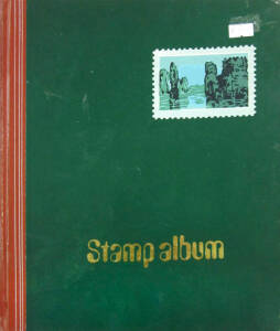 3 large boxes with bundles of Hagners, album pages, sleeves for postcards & FDCs, S/Seas boxed binders (7, 1 with various pages), S/Seas binder with hingeless pages for Aust. States (incl. a few stamps), Kanga boxed binders (3), VST boxed binders for stam