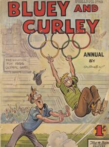 SPORT EPHEMERA, noted "The Ashes 1936-1937. The Wrigley Souvenir Book and Scoring Records"; 1956 Olympics with tickets (10), Weekly train ticket, Olympic Village Visitor's Dining Pass, "Bluey and Curley Annual"; 1974 Commonwealth Games ephemera. Poor/VG.
