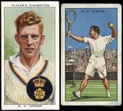 SPORT CARDS, noted c1936-38 Topical Times "Footballers", size 47x124mm (20) & size 94x248mm (20); Players "Cricketers 1938" [50]; 1934 Gallaher "Champions" [48]; 1966 Thomson "Top Cup Teams" [12]; 1993 County Print "Australian Test Cricketers by John Irel - 3