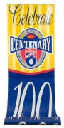 STREET BANNERS, noted 1996 AFL Centenary (2); 2001 Goodwill Games; 2003 Rugby World Cup (3). Each 90cm x 2.8m.  - 2