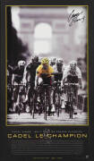 CADEL EVANS & TROY BAYLISS: Signed displays, both framed, various sizes. - 2
