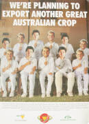 CRICKET POSTERS: c1930s-2000s posters range including 6 signed by Don Bradman. Fair/VG condition. - 2