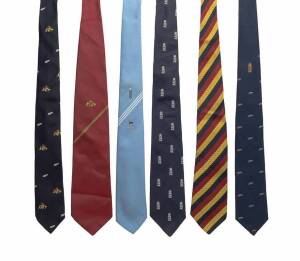 CRICKET TIES, extensive collection ex Keith Attree, with including range of player's ties from Australia, England & South Africa.