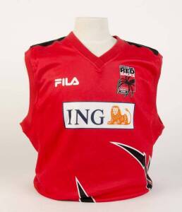 BEN JOHNSON: Clothing with SA Redbacks shirt, jumpers (3 different) & trousers. [Ben Johnson palyed for South Australia 1994-2003].