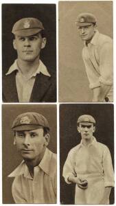 1923 R.& J.Hill "Famous Cricketers", complete set [40]. G/VG.