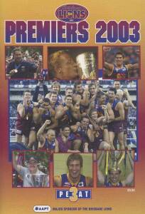 BRISBANE BEARS/ BRISBANE LIONS: 1993-2004 ephemera with Annual Reports, Year Books, booklets, menus; box of Lions memorabilia; block mounted Lions posters (14); plus range "Football Record"s (100+).