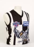 COLLINGWOOD: 1996 Collingwood pre-season jumper, number 2 Tony Francis. Rare 1996 pre-season Centenary year player issue jumper.