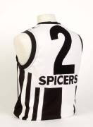 COLLINGWOOD: 1996 Collingwood pre-season jumper, number 2 Tony Francis. Rare 1996 pre-season Centenary year player issue jumper. - 2