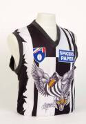 COLLINGWOOD: 1997 Collingwood pre-season jumper. Rare 1997 pre-season jumper.