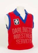 FITZROY: 1983-84 Fitzroy training jumper, number 25 Michael Nettlefold. Rare player issue training jumper.