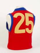 FITZROY: 1983-84 Fitzroy training jumper, number 25 Michael Nettlefold. Rare player issue training jumper. - 2