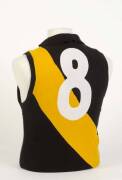 RICHMOND: c1985 Richmond jumper, number 8 Michael Roach. Player issue jumper with sponsor's logo yet to be applied. - 2