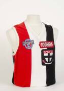 ST.KILDA: 1996 St.Kilda home Centenary year jumper, number 58, match/training worn.