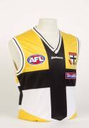 ST.KILDA: 2002 St.Kilda clash/away jumper with matching shorts, number 30 Daniel Wulf. Only worn in 2002.