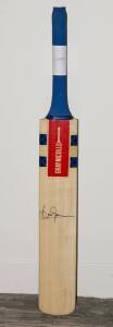 BRIAN LARA, signature on full size "Gray-Nicolls" Cricket Bat. VG condition. {Brian Lara played 131 Tests & 299 ODIs for the West Indies 1990-2007].