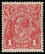 1d Carmine-Rose shades (G30) singles reconstructing the block [34-35/40-41] comprising &ldquo;Substituted clich&eacute;s Dies II and 1&rdquo;, &ldquo;Thin G of POSTAGE&rdquo; and &ldquo;Small white dot on Y of PENNY&rdquo;, the latter additionally with watermark inverted; BW.71V(2)ia, ja,k and (a)