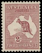 2/- Maroon, Watermark Inverted, superb MVLH with the barest trace of hinging. BW:38a - $5000. SG.74w - £2000.