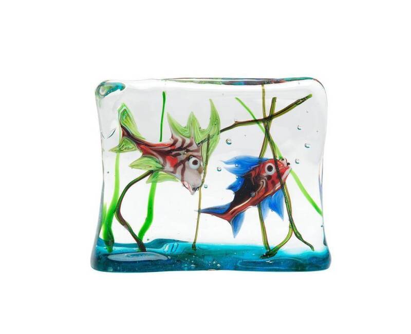 A Cedenese aquarium glass model, Italian c1960.11.5 x 13 cm