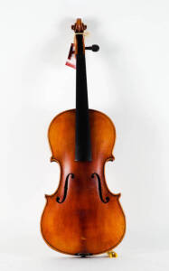 VIOLIN: German trade violin early 20th century Stradivarius copy.