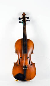 VIOLIN: German trade three quarter early 20th century.