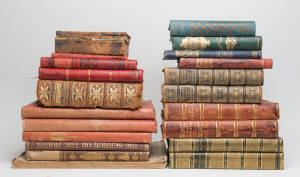 ILLUSTRATED BOOKS & OTHERS: Noted "The Art-Journal - 1849"; "The Art Journal Illustrated Catalogue - The Industry of All Nations 1851"; "The Sermon on the Mount" by Audsley [1861]; "Art Journal" 1862 & 1863; "Cassell's Picturesque Australasia" [1887]; "Wi