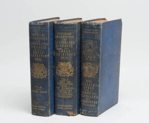 "Official Descriptive and Illustrated Catalogue of the Great Exhibition 1851"&nbsp;[Spicer Brothers, Clowes and Sons.]: Vol.I Index and Introductory. Section 1. Raw Materials, Classes 1 to 4; Section 11. Machinery, Classes 5 to 10.; Vol.II. Section 111 Manufac