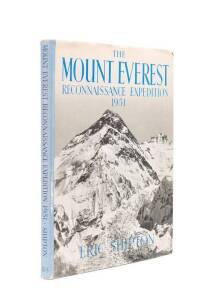 THE CONQUEST OF EVEREST: "Everest 1933" by Ruttledge [1936]; "Everest: The Unfinished Adventure" by Ruttledge [1st ed., 1937]; "Mount Everest 1938" by Tilman [1st ed., 1948] with d/j; "The Mount Everest Reconnaissance Expedition 1951" by Shipton [1st ed.,