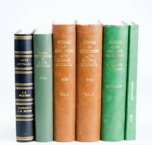 AUSTRALIAN EXPLORATION & SOUTH AUSTRALIAN SETTLEMENT: "Journals of Expeditions of Discovery into Central Australia and Overland from Adelaide to King George's Sound, in the years 1840-1...." by Edward John Eyre, in two volumes [Facsimile Editions No.7; Ad