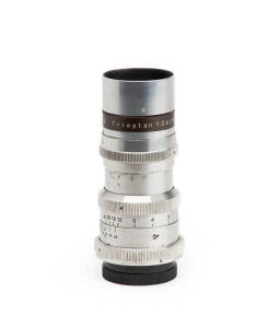 Exakta mount lens: A Meyer Trioplan 100mm f2.8 V.