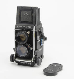 MAMIYA CAMERA CO (Japan): Mamiya C330 Professional f twin lens reflex camera.