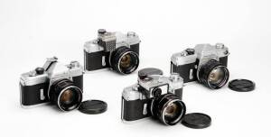 MINOLTA (Japan): Minolta SR- series 35mm SLR cameras (4).
