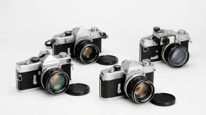 MINOLTA (Japan): Minolta SR- series 35mm SLR cameras (4).