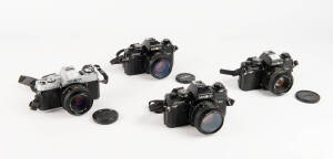 MINOLTA (Japan): Minolta X-300/500/700 35mm SLR cameras.