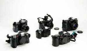 MINOLTA (Japan): Minolta 35mm autofocus cameras (6).