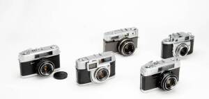 MINOLTA (Japan): Minolta rangefinder and viewfinder cameras (5).